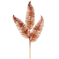 Vickerman 24.5" Feather Fern Glitter Spray