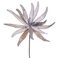 Vickerman 24" Metallic and Frosted Glitter Papyrus