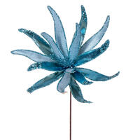 Vickerman 24" Metallic and Frosted Glitter Papyrus