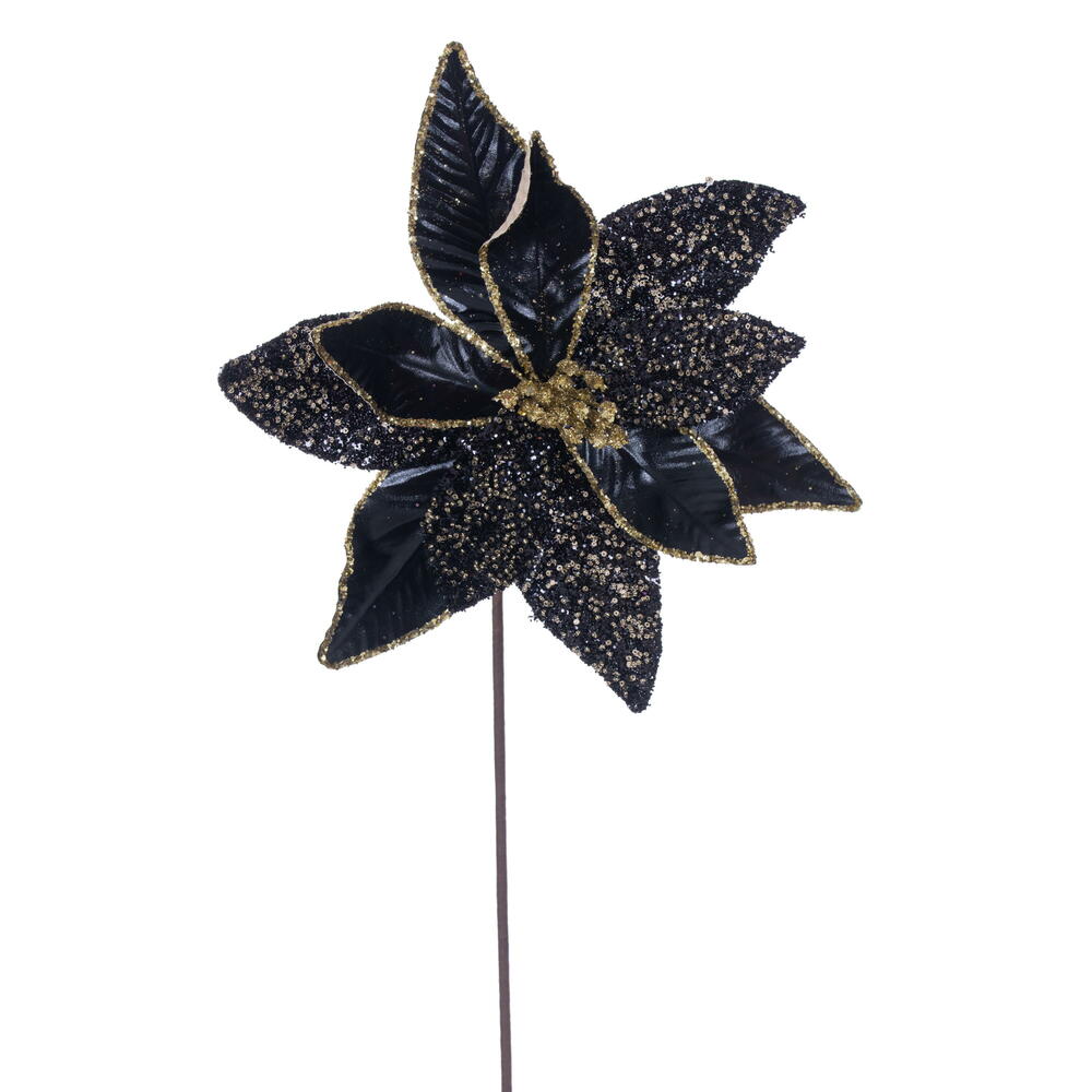 Vickerman 21.5" Poinsettia Stem 6/Bag