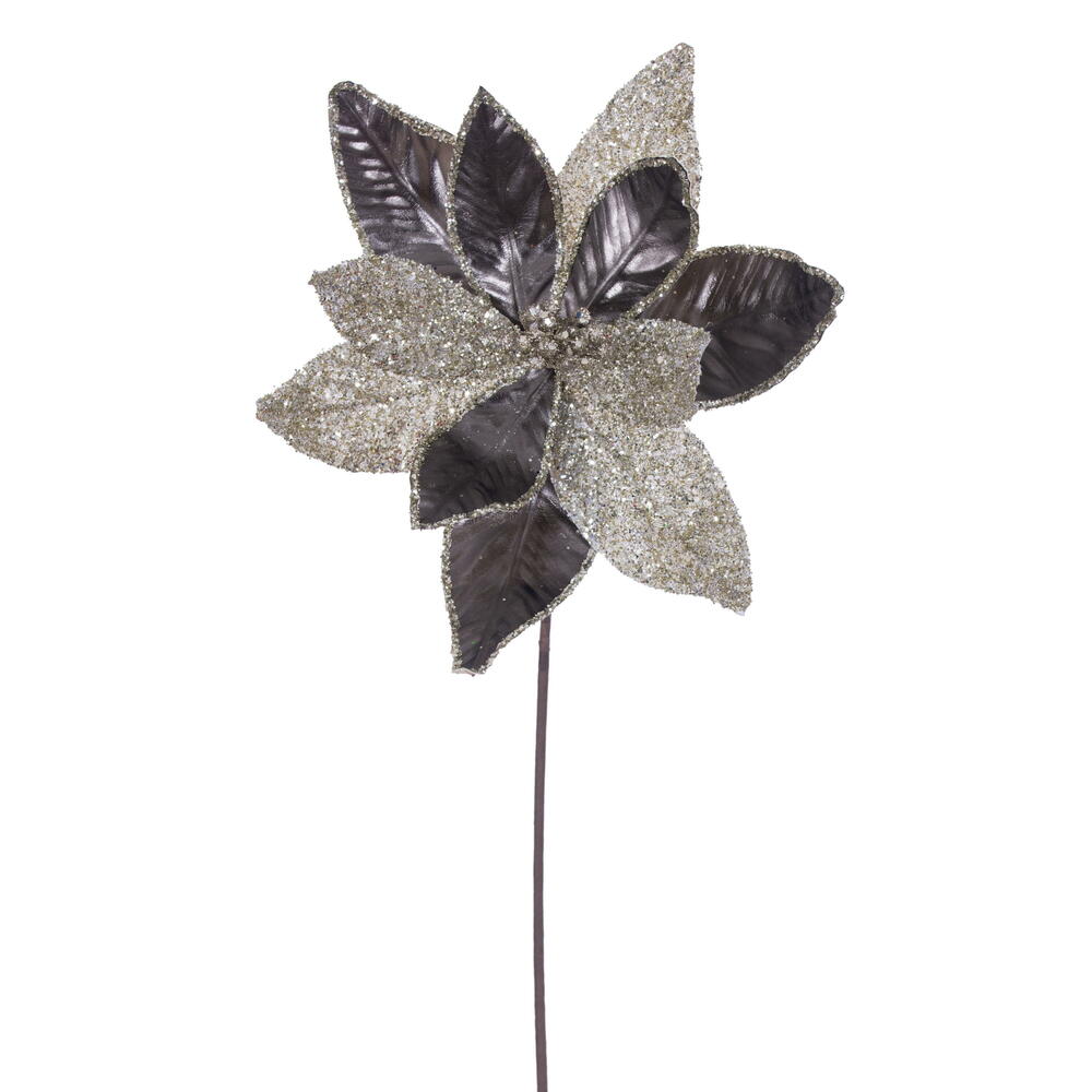 Vickerman 21.5" Poinsettia Stem 6/Bag