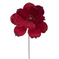 Vickerman 21.5" Velvet Magnolia 4/Bag