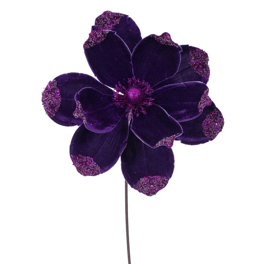 Vickerman 21.5" Velvet Magnolia 4/Bag