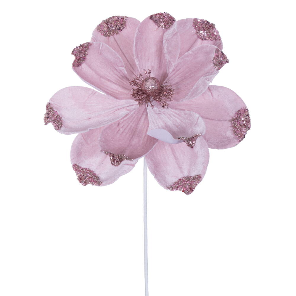 Vickerman 21.5" Velvet Magnolia 4/Bag