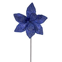 Vickerman 21.5" Sequin Poinsettia 6/Bag