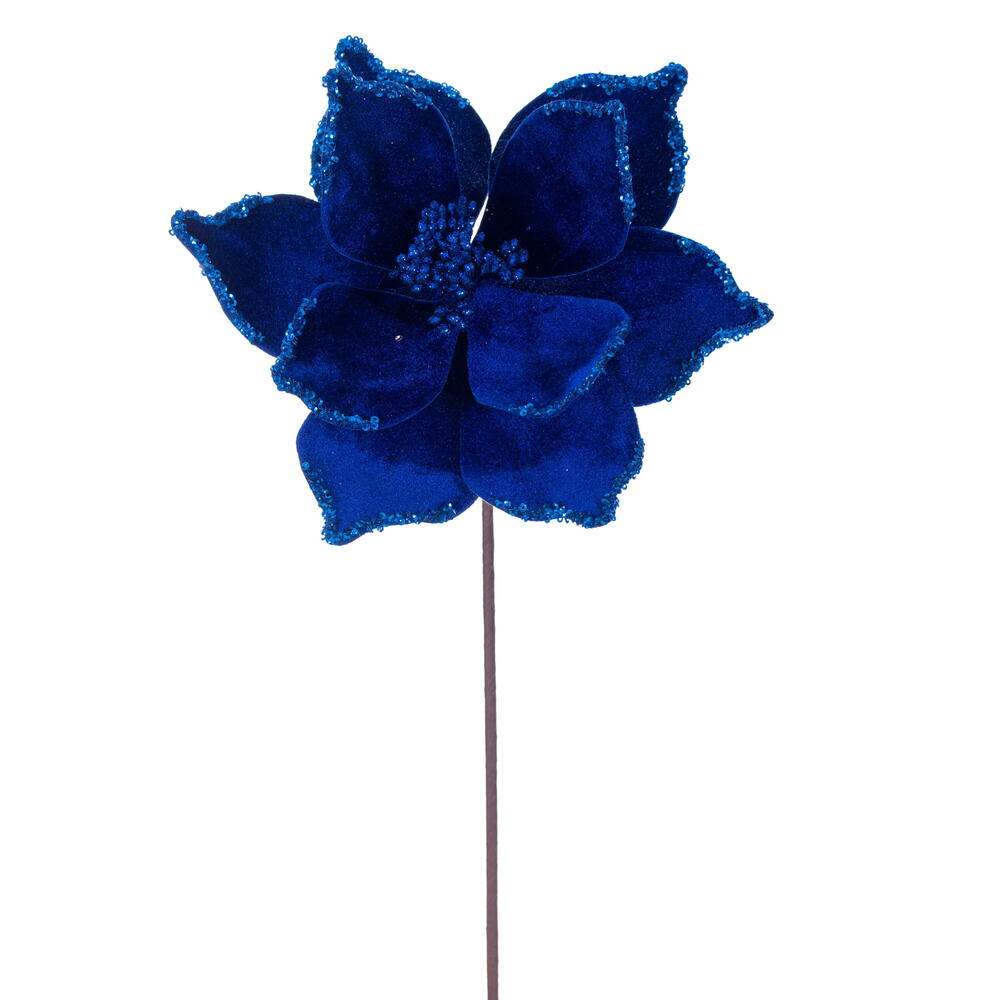 Vickerman 21.5 Inch Poinsettia Stem 6/Bag