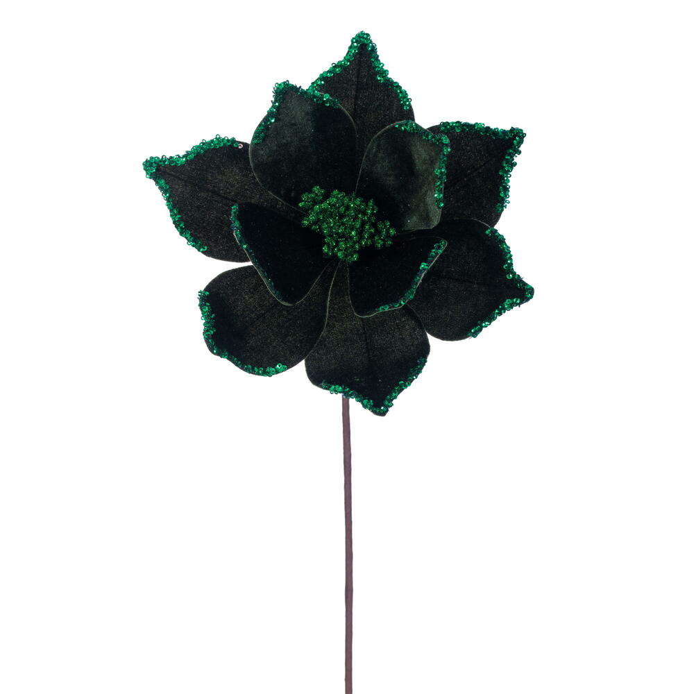 Vickerman 21.5 Inch Poinsettia Stem 6/Bag