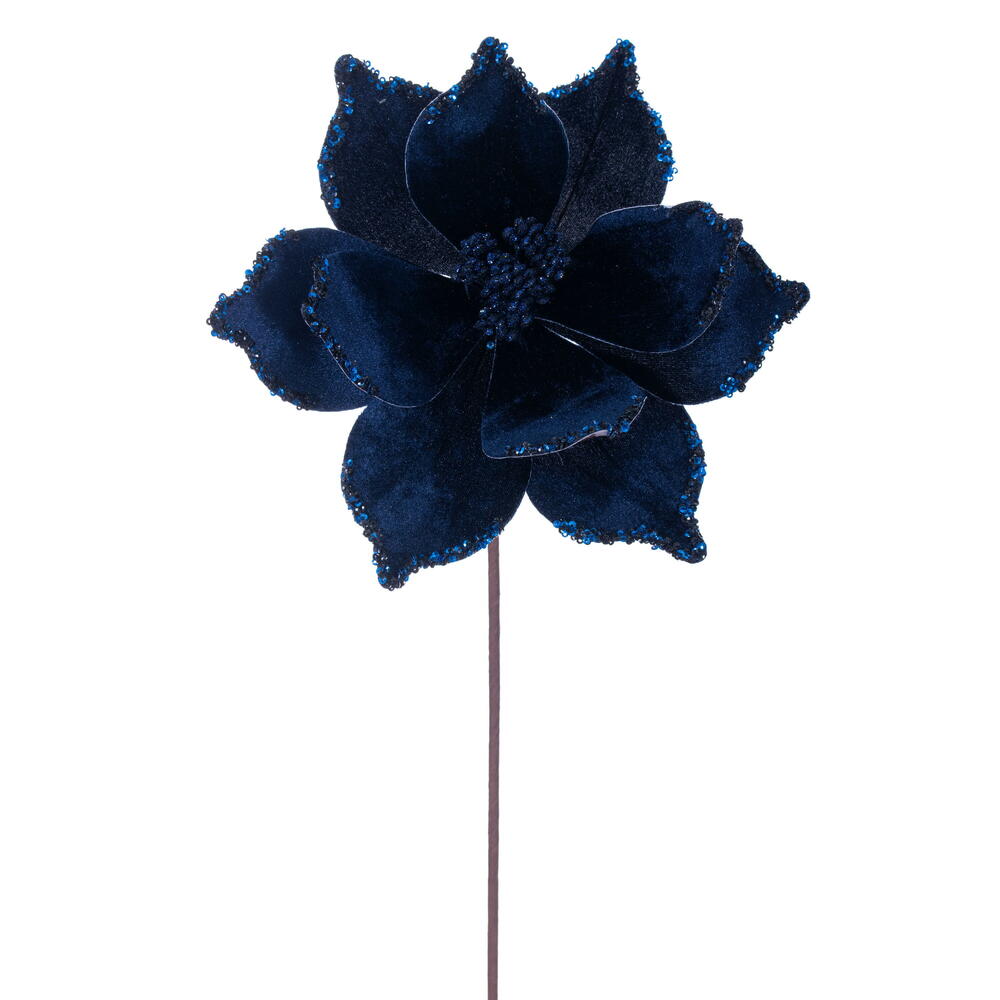 Vickerman 21.5 Inch Poinsettia Stem 6/Bag