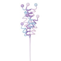 Vickerman 24" Curly Spray 3/Bag