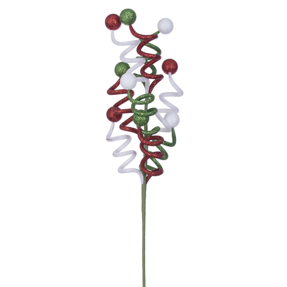 Vickerman 24" Curly Spray 3/Bag