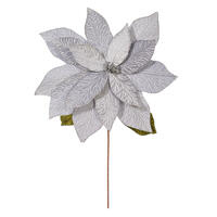 Vickerman 27.5" Poinsettia Stem 2/Bag