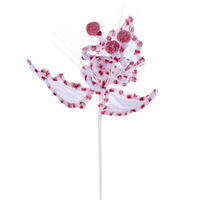 Vickerman Holly Leaf Artificial Curly Spray
