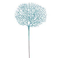 21" Seafoam Green Coral Spray 4/Bag