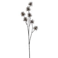 Vickerman Champagne Glitter Urchin Artificial Christmas Spray, 2/pk