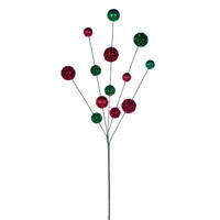 Vickerman 28" Glitter Ball Spray 2/Bag