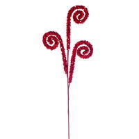 Vickerman 29" Sequin Swirl Spray 3/Bag