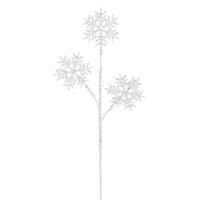 23" Sequin Snowflake Spray 2/Bag