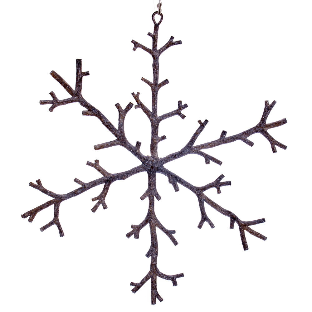Vickerman Twig Snowflake Ornament, 8/Bag