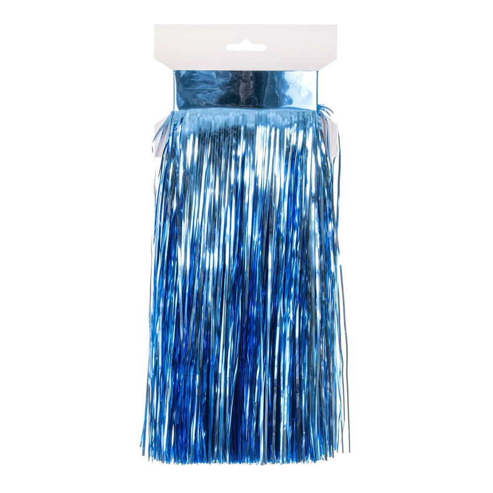 Vickerman 10' x 12" Tinsel Icicle Curtain, 4/Pack