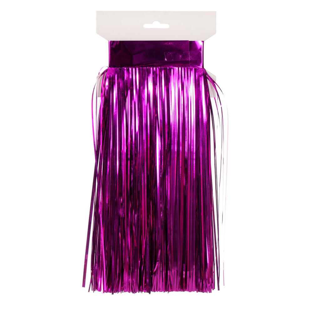 Vickerman 10' x 12" Tinsel Icicle Curtain, 4/Pack