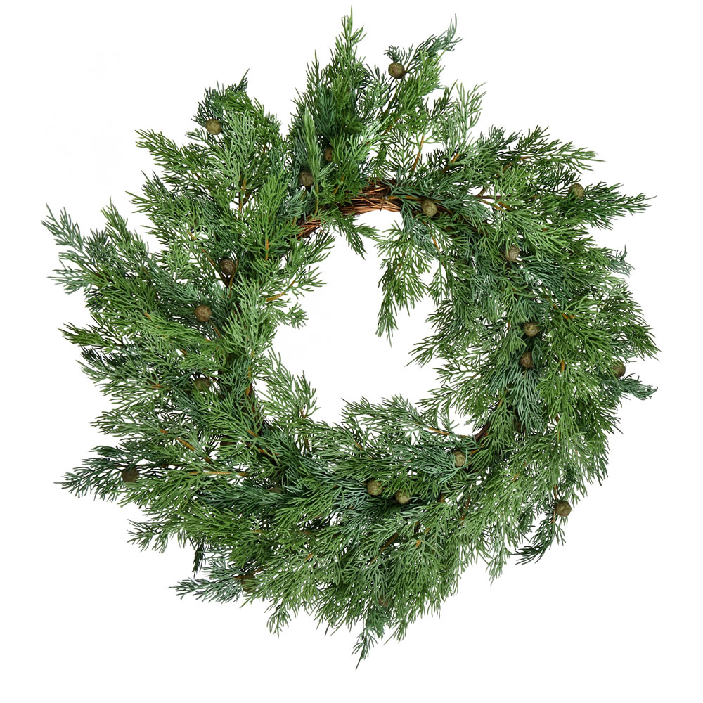 Vickerman Artificial Green Stovall Cedar Pine Artificial Series