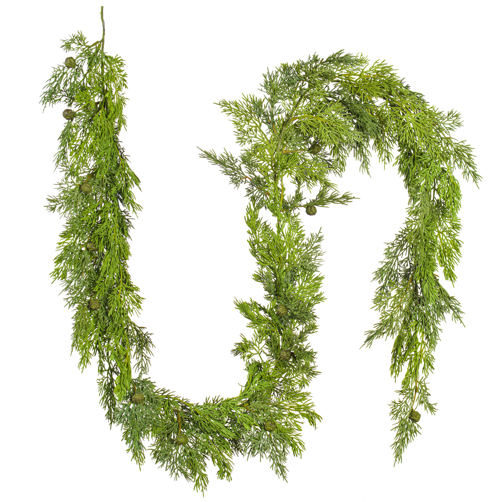 Vickerman Artificial Green Stovall Cedar Pine Artificial Series
