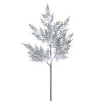 29" Flocked Snowy Cedar Stem 3/Bag