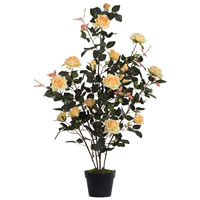 Vickerman 45" Artificial Rose Plant in Pot
