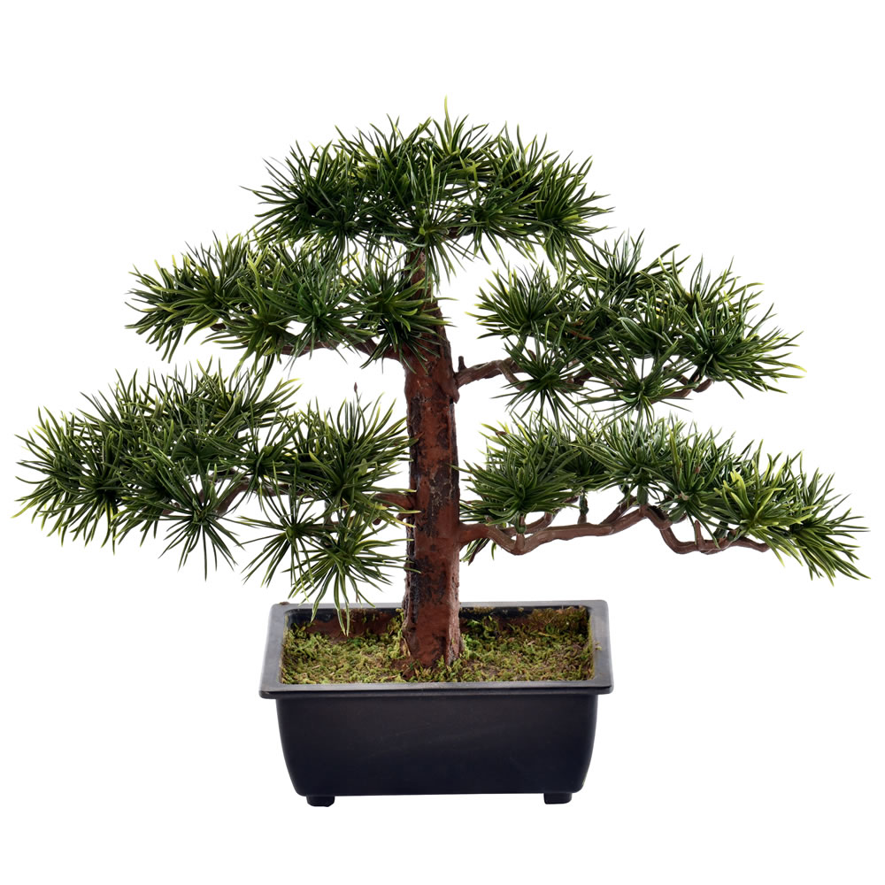 Vickerman Artificial Potted Guest Greeting Pine Tree