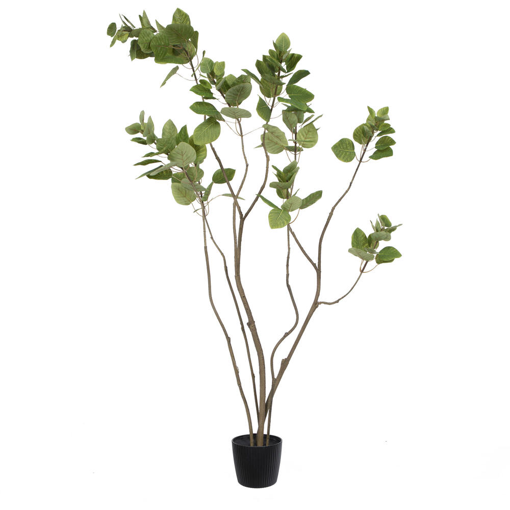Vickerman Artificial Green Potted Cotinus Coggygria Tree