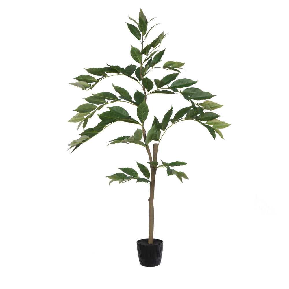 Vickerman Potted Artificial Green Nandina Tree