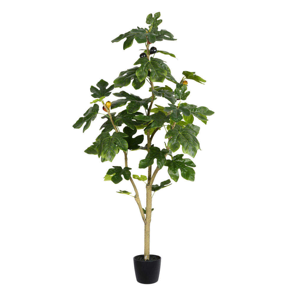 Vickerman Artificial Potted Fig Tree