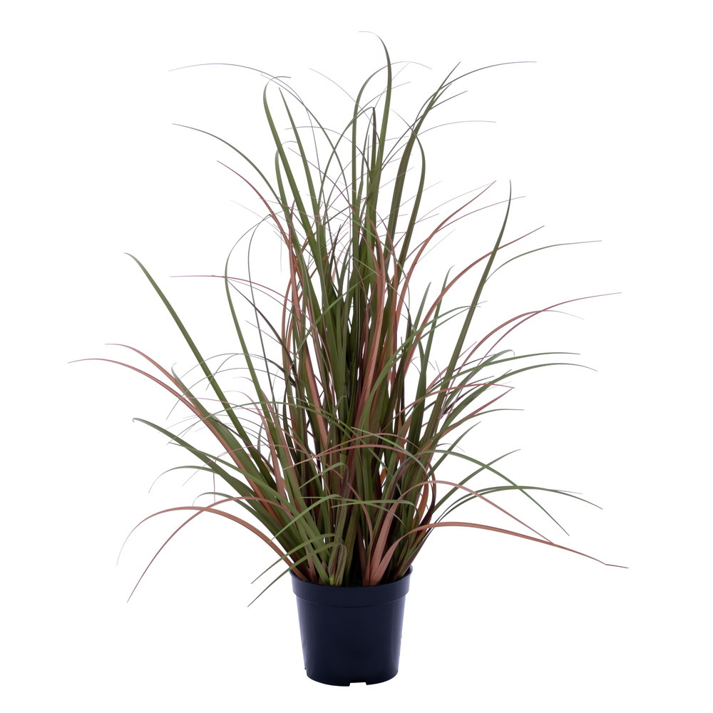 Vickerman Artificial Brown Variegate Fountain Potted Grass UV