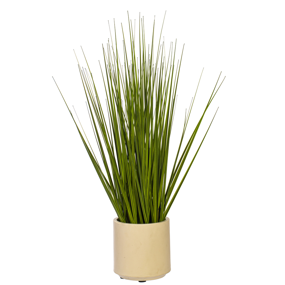 Vickerman Artificial Green Spike Potted Grass UV