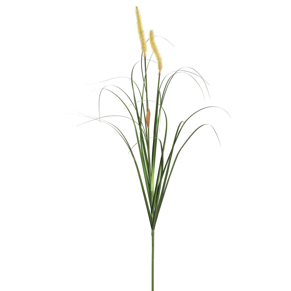 43" Green Foxtail Grass Spray 4/Pk