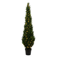 Vickerman Artificial Cedar Tree In Pot UV