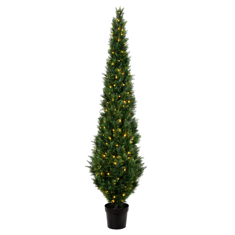 Vickerman Artificial Cedar Tree In Pot UV