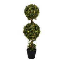Vickerman Artificial Boxwood Ball Topiary In Pot UV