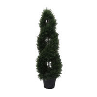 Vickerman Boxwood Double Spiral Everyday Topiary