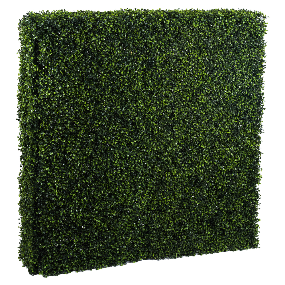 Vickerman Artificial Boxwood Cube Hedge