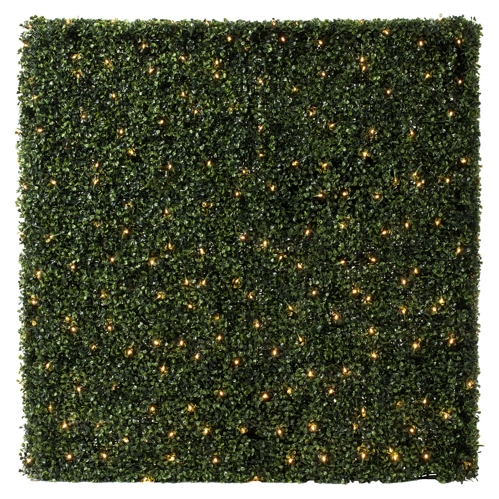 Vickerman Artificial Boxwood Cube Hedge