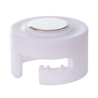 Vickerman White C9 Twist-On 5lb Magnetic Clip