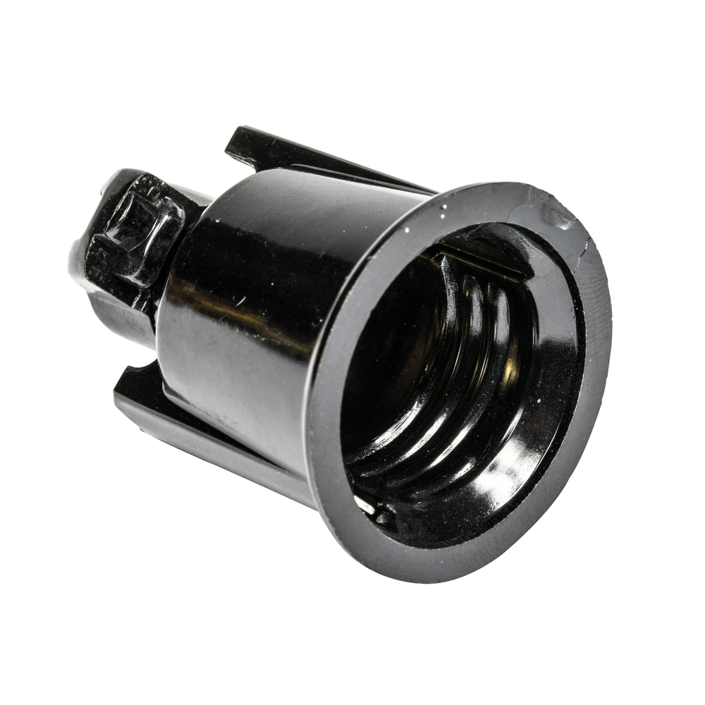 Vickerman Medium Base Black E26 Twist on Socket