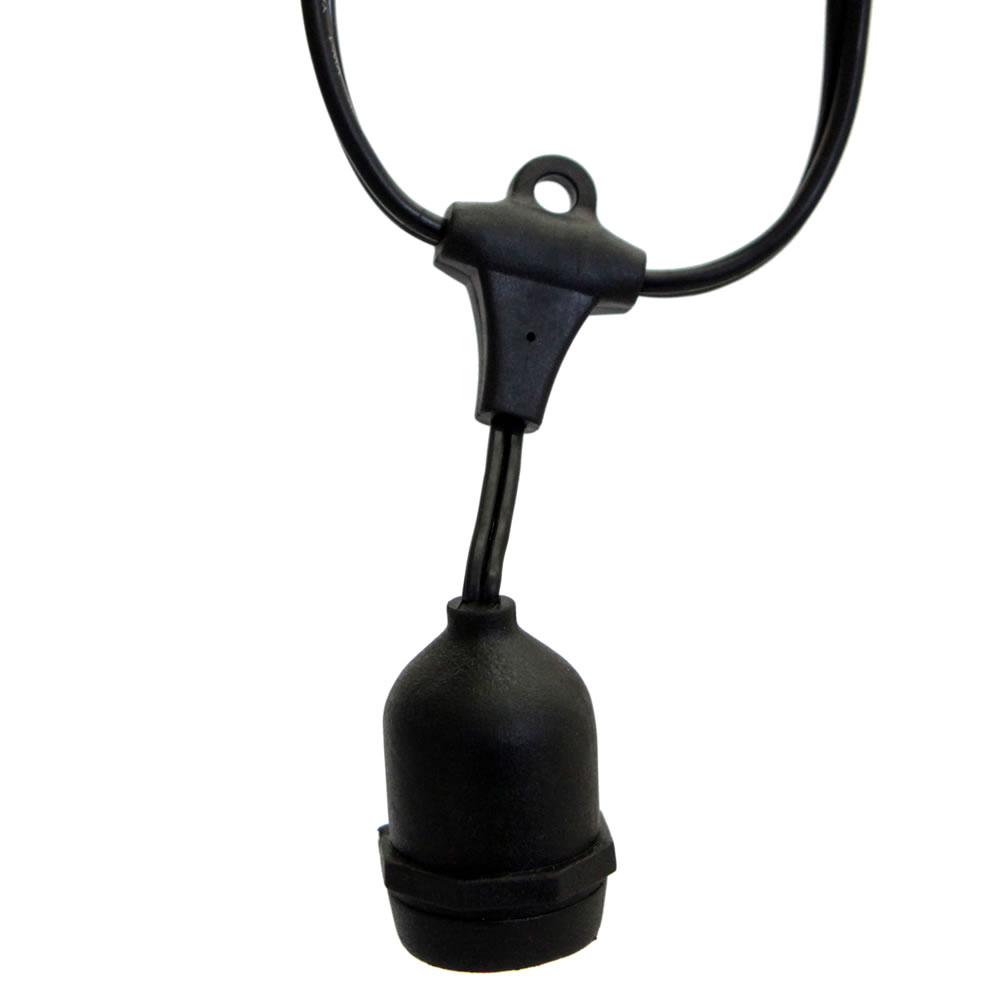 Vickerman E26 Socket on Black Wire