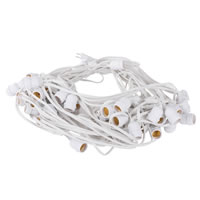 Vickerman E26 Socket on White Wire
