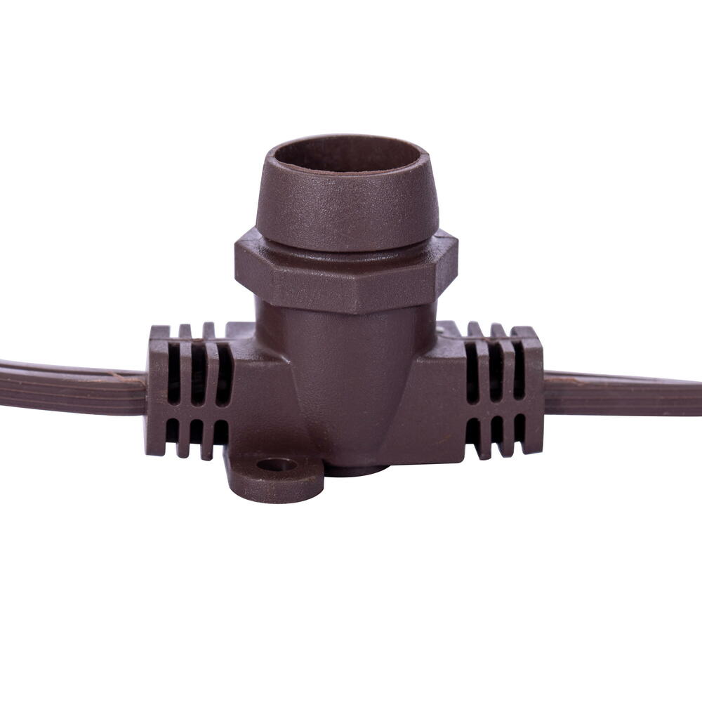 Vickerman C7 Commercial Sockets on Brown Wire
