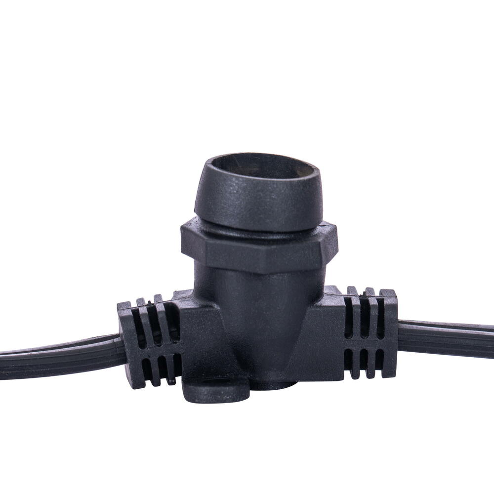 Vickerman C7 Commercial Sockets on Black Wire