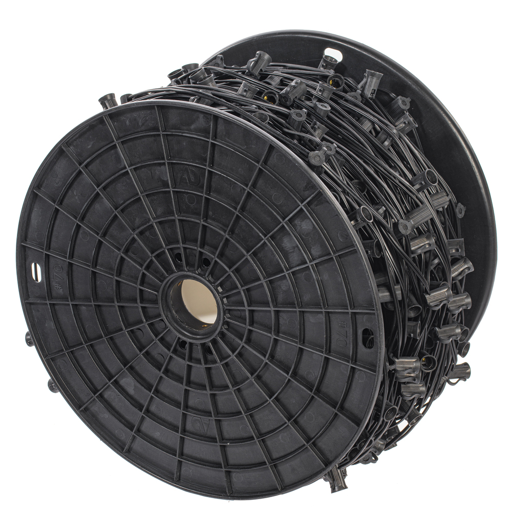 Vickerman C7 Sockets on Black Wire