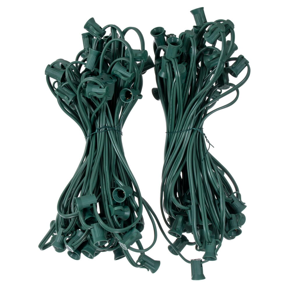 Vickerman C7 Sockets on Green Wire