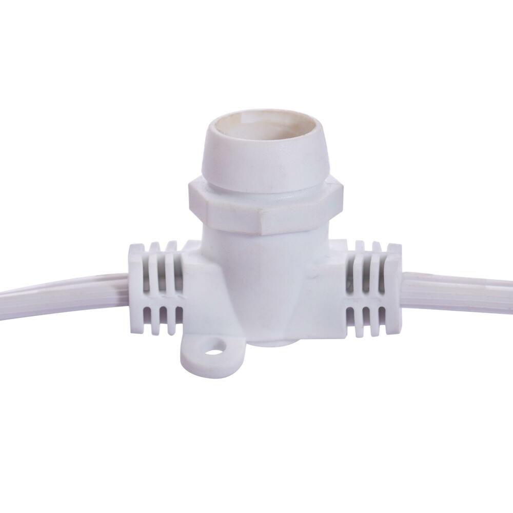 Vickerman C7 Commercial Sockets on White Wire